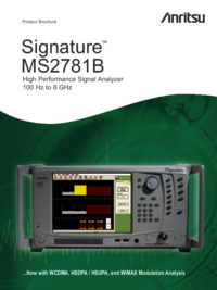 Para ver o documento Anritsu MA24106A Manual do Utilizador